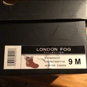 London Fog Collection Chestnut Boots